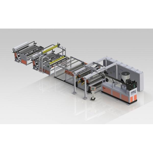 Photovoltaic PVB Encapsulation Film Production Line Single Screw Extruder For