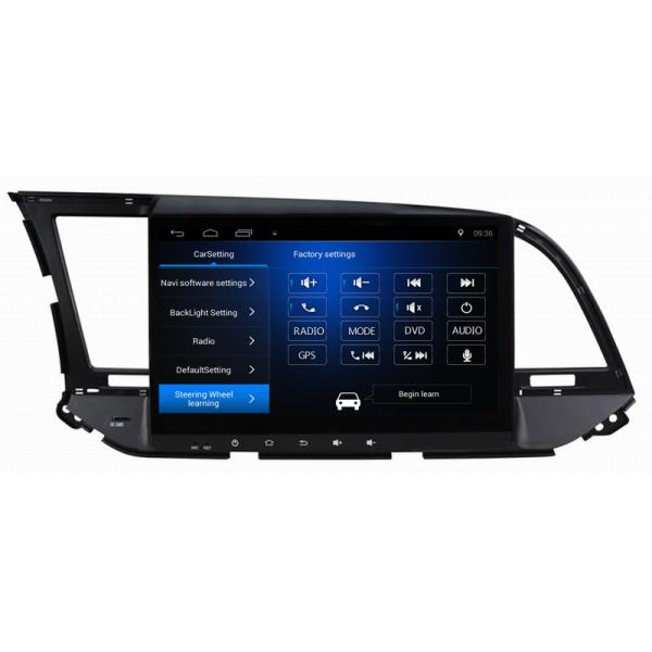 Ouchuangbo car radio gps nav android 8.1 sytstem for Hyundai Elantra 2016 with BT USB wifi 32GB ROM