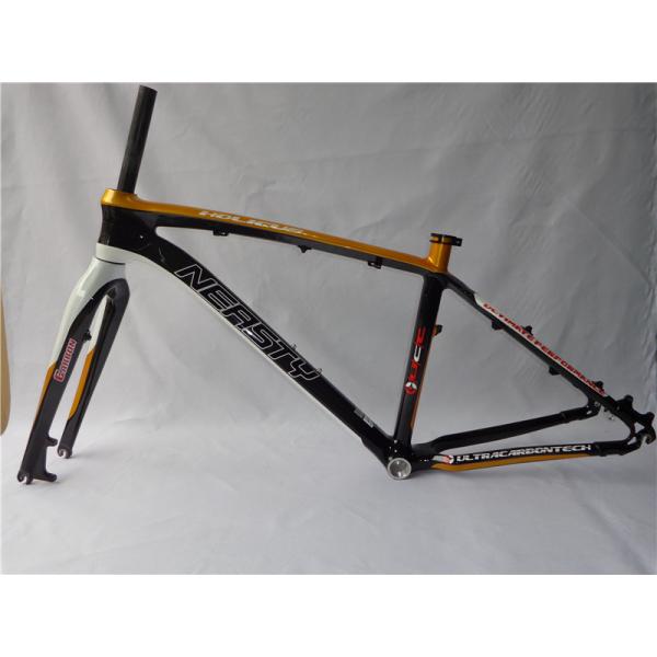Carbon MTB Frame 26er 15"/17 NT02 Mountain Bicycle/Bike Frame Golden