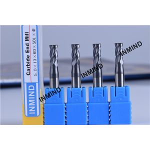 HRC65 High Speed Steel Cutting Tools , Precise Coated Carbide Tools