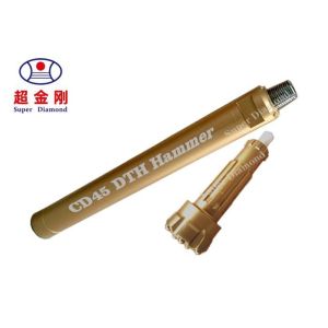 High Air Pressure Rock Drilling Tools 5inch DTH Hammer with Alloy Steel and Hole