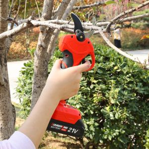 Portable Cordless Progressive Battery Powered Garden Scissors Electric Brushless