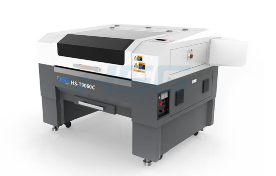 Buy CCD Camera Embroidery Laser Cutting Engraving Machine HS-T9060C at wholesale prices