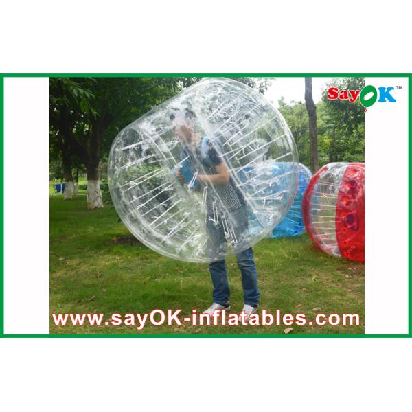 Inflatable Interactive Games Inflatable Bumper Bubble Ball Zorbing 0.8mmPVC / TPU For Family