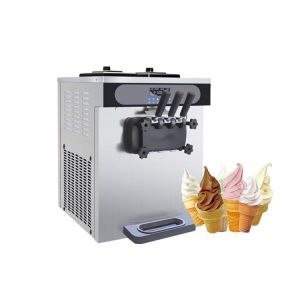 New Electric Ice Cream Maker Mini Household Ice Cream Machine
