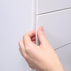 Office Furniture Simple Metal Cabinet with Removable Drawer and Movable