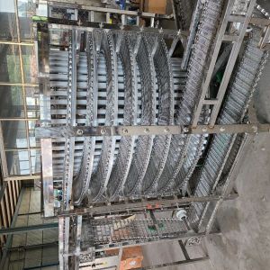 Torre Espiral Bakery Spiral Cooling Conveyor, Toast Bread Spiral Cooling Tower
