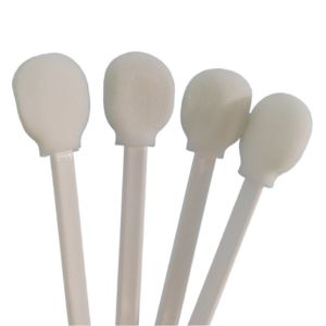 Sterilie Round Head Long Handle Cleanroom Swabs Disposable