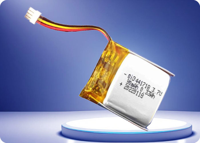 Quality 3.7V 93mAh Lithium Ion Battery 500 Cycles OiD441718-93 for sale