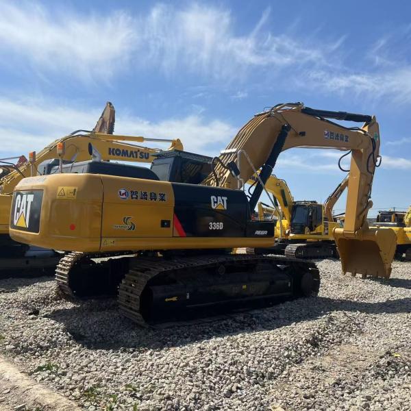 Used CAT 336D Municipal Engineering Excavators Heavy Duty 36Ton Big Machine