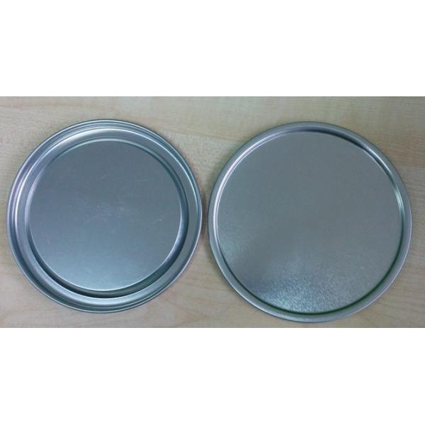 Buy 300# 73 mm Aluminum tin plate / Food Can Bottom Custom Logo For Jar at wholesale prices