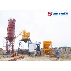 25cbm HZS25 Concrete Mixing Plant Cement Concrete Ready Mix Plant