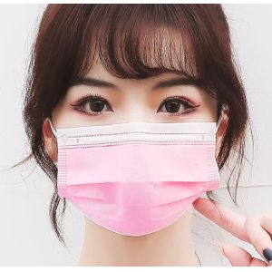 Quality Comfortable 3 Ply Disposable Face Mask 17.5*9.5cm Nonwoven Fabric for sale