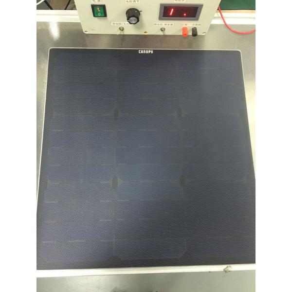 Buy Optional Eyelets SunPower Flexible Solar Panels 25W With ETFE Surface at wholesale prices
