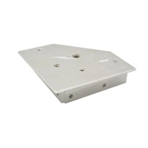 Black Powder Coating High Precision Punching Aluminum Steel Sheet Metal