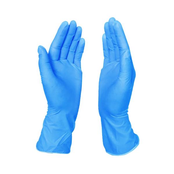 Nitrile Examination Gloves examination latex gloves Medical Nitrile Sky blue thicken Disposable Gloves