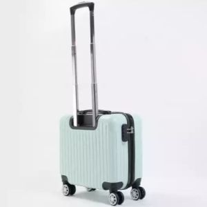 Waterproof Carry On Travel Luggage Hardshell Boarding Suitcase 18 Inch With Lock