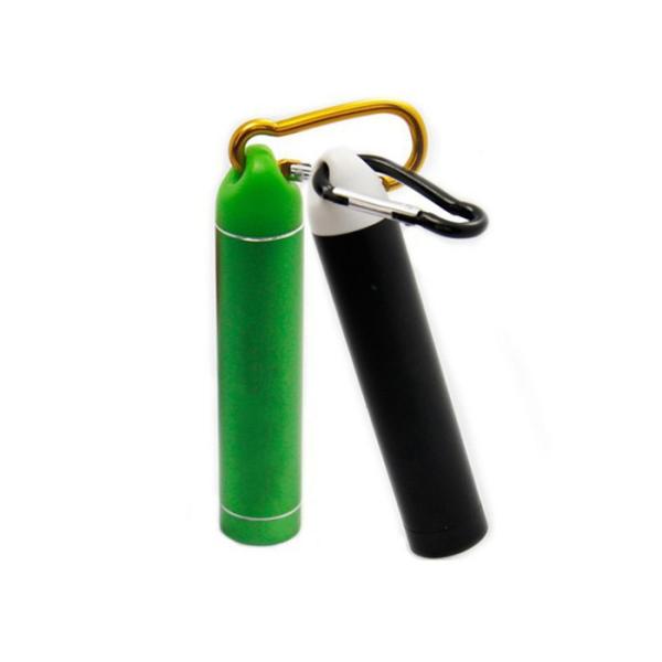 Short Circuit Protection Cylinder Shape Power Bank Easy Carry Metal Case