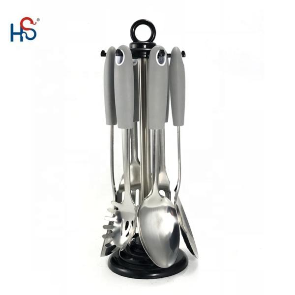 6-Piece Coloured Cookware Set for Classical Cooking Tools in Carousel Kitchen Utensils