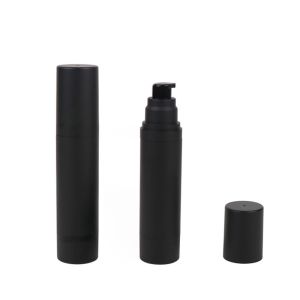 Customized Logo 100ml Airless Pump Bottles Sunscreen Lotion PP Cosmetic