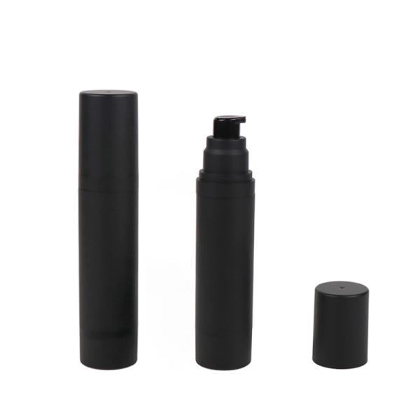 Customized Logo 100ml Airless Pump Bottles Sunscreen Lotion PP Cosmetic