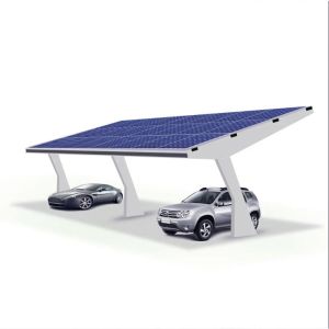 Anodized Aluminum Open Ground Carport Solar Systems