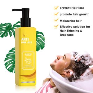 Stop Hair Loss Old Ginger Hair Growth Shampoo Anti Microbica Action