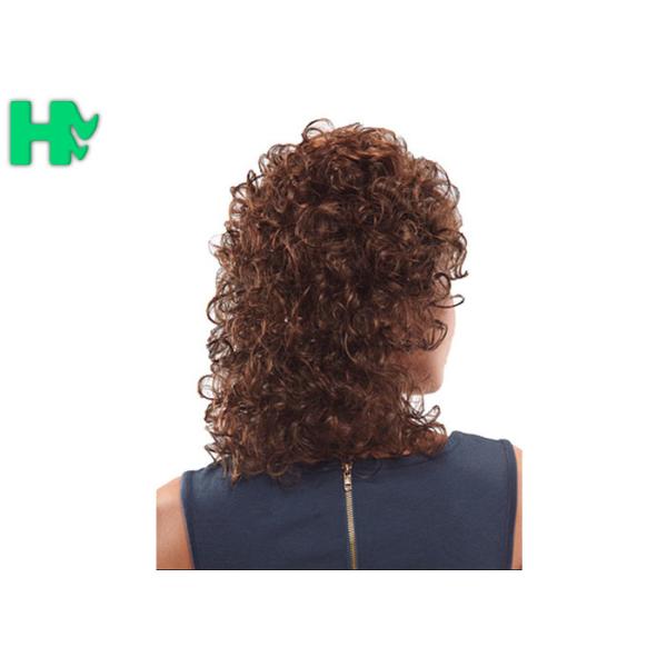 Pretty Synthetic Hair Wigs / Heat Resistant 14 Inches Synthetic No Lace Hair Wig