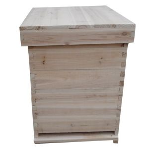 High Quality Chinese Fir Wood Bee Hive Easy To Assemble Natural Material Dadant