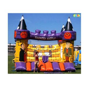 Halloween Inflatable Jumping Castle Waterproof Lead Free High Performance