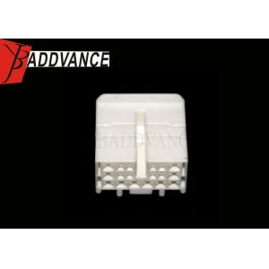6098-5659 18 Pin Female Sumitomo Wire Connector White Color With Termianls