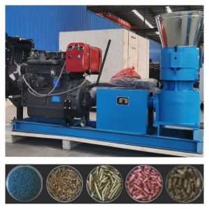 3kw-30kw Poultry Pellet Making Machine 2.5-12mm Livestock Feed Making Machine