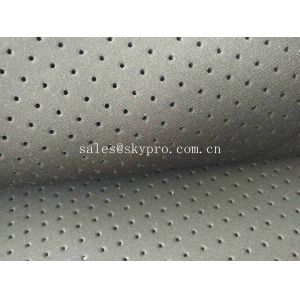 5mm Both Sides Coating Neoprene Fabric Roll With Nylon , Non Woven Fabrics