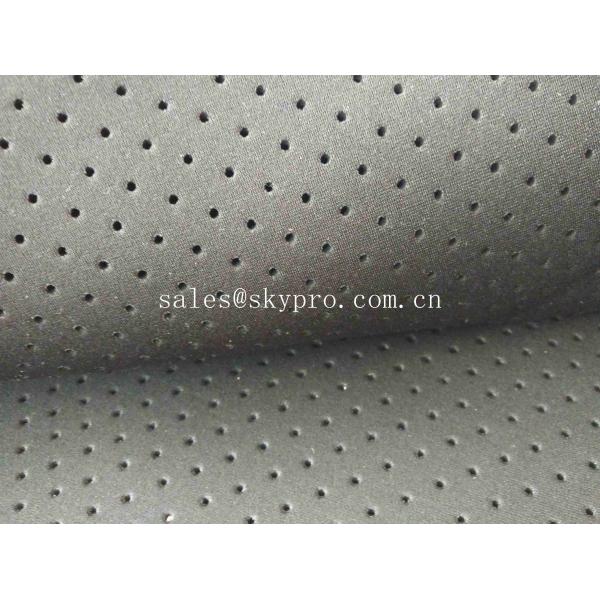5mm Both Sides Coating Neoprene Fabric Roll With Nylon , Non Woven Fabrics