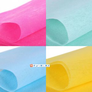 Custom Width 50cm Blue Tissue Paper Stylish Printed Design