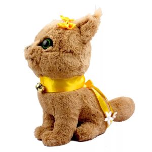 Customized Cute Cat Stuffed Plush Toy 25cm For Baby