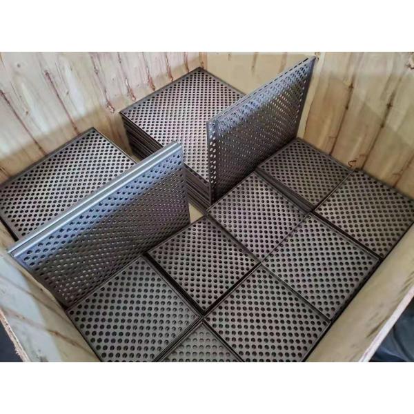 1.6mm Perforated Wire Mesh Aluminum Decorative Punched Metal Sheets Customized