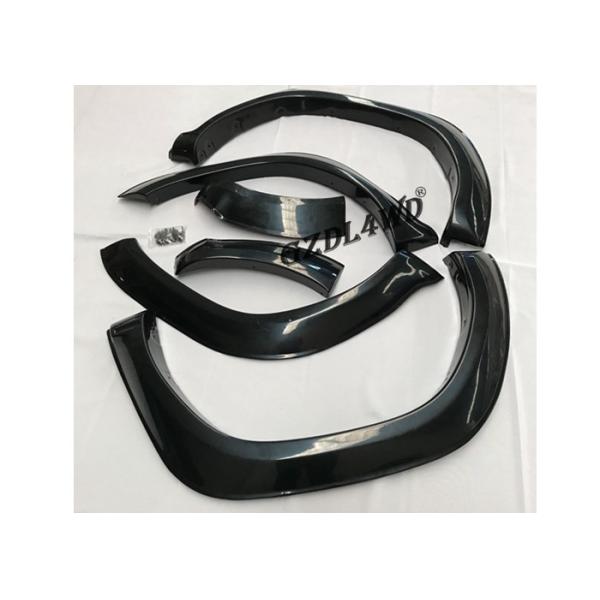 Buy Smooth Black Wheel Arch Flares TRD Style Fender Flare Kits For Toyota Hilux Revo SR5 2015 2016 at wholesale prices