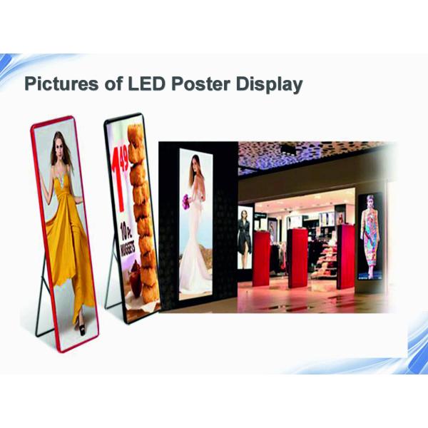 Aluminum Cabinet LED Poster Display with P2.5mm Pitch and 320x160mm Module Size
