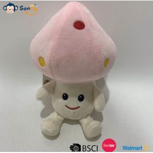 Three-Color Recording Left And Right Moving Mushroom Electric Plush Soft Doll