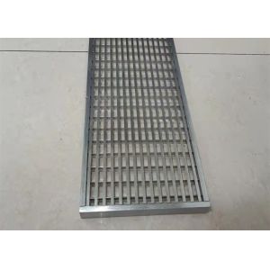 Food Grade 316 Stainless Steel Grating Channel Drain Wedge Wire