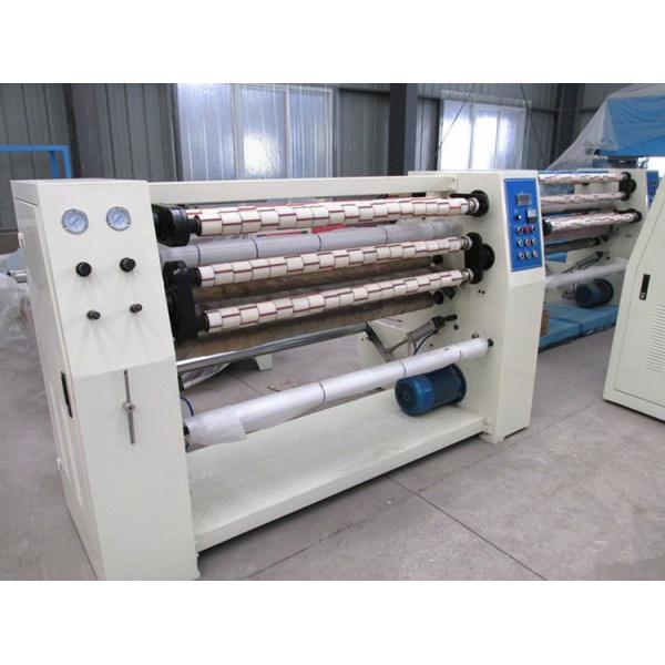 Buy Adhesive Tape Slitter BOPP Skotch Tape Slitting Machine at wholesale prices