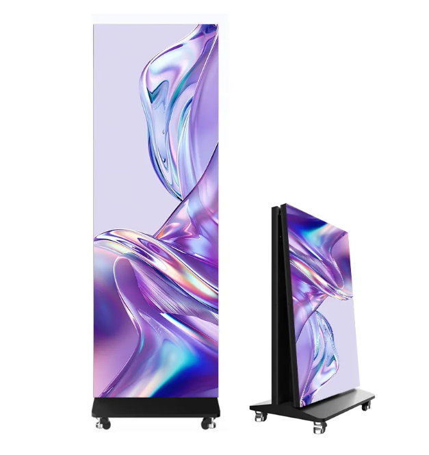 Quality P1.53 Foldable LED poster screen LED Poster Display for sale