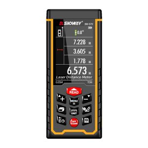 FCC Approved Laser Range Meter , Handheld Laser Measuring Tool