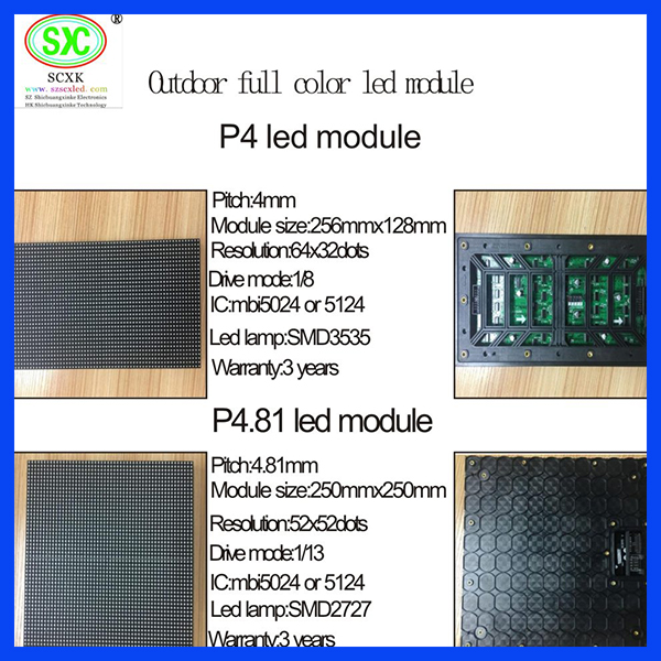 HD Outdoor P4 Rental LED Display Waterproof Die-Casting Aluminum Cabinet