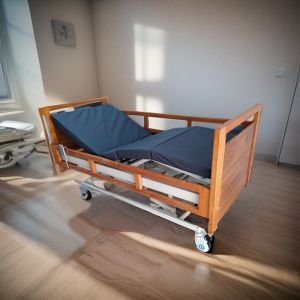 YFH-B004 Household Nursing Home Beds Solid Wood Electric Nursing Bed For Elderly