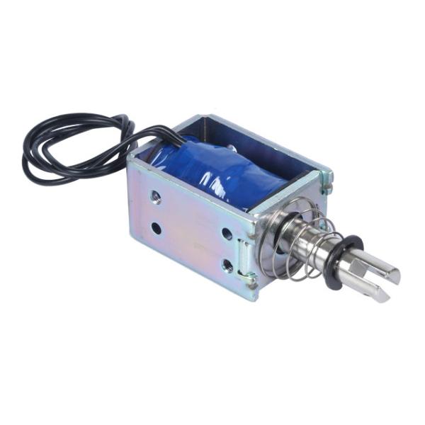 Buy 4N DC 12V 24V Push Pull Open Frame Solenoid Electromagnet at wholesale prices