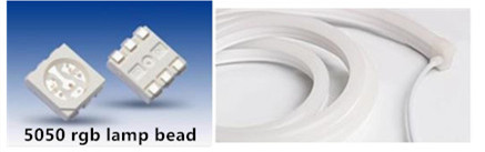 Model 5050 Led Neon Strip Rgb Copper Lamp Body For Customize Advertisement Logo