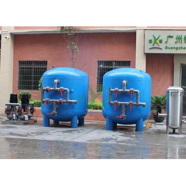 Water Station RO Water Treatment Plant Containerized Design 50T/H For Mineral