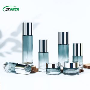 Eco-Friendly Glass Cosmetic Bottle with Leak-Proof Seal